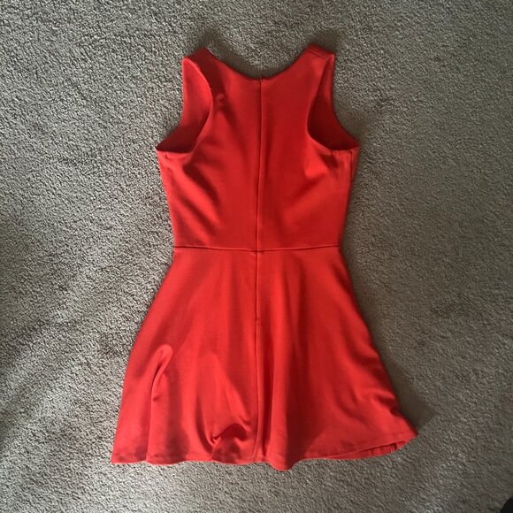 Design Lab Skater Dress with Chest Cutout - Picture 3 of 4